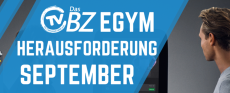 EGYM Herausforderung September 2024