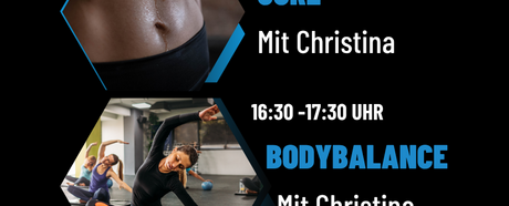 NEU IM KURSPLAN: Les Mills CORE & BODYBALANCE – immer samstags!