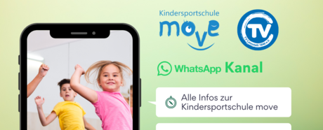 Jetzt neu: WhatsApp-Kanal der Kindersportschule move!